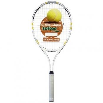 Softee T1000 Real Attack - Raqueta tenis, multicolor, talla L