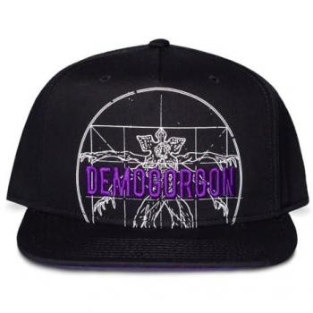 Gorra Demogorgon Stranger Things - Gorra Snapback para Hombre, diseño inspirado en la serie, color negro, ajuste ajustable
