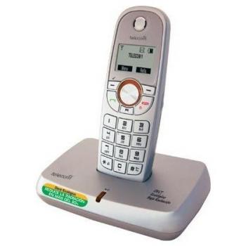 Teléfono Inalámbrico Telecom 7420 Ecológico con Rebaja de Radiación y Identificación de Llamadas