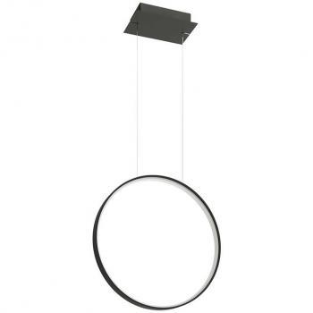 Lámpara colgante RIO 55 Negro con diseño moderno y fabricada en acero de alta calidad