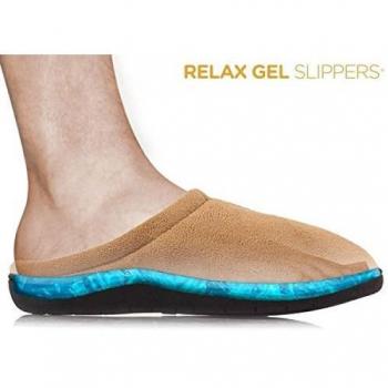 Zapatillas Relax Gel Slippers - Negro, L