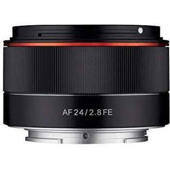 Samyang Sa7061 - Objetivo Af 24 Mm F2.8 para Cámaras Sin Espejo Sony-E, Negro