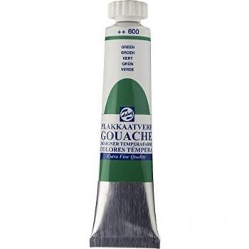 Royal Talens témpera fina verde tubo de 20 ml.