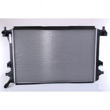 Radiador de refrigeración del motor NISSENS 606910, Aluminio, Aletas soldadas, compatible con SEAT IBIZA 5 y Arona, AUDI A1 Sportback