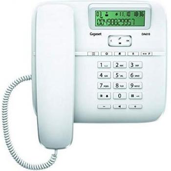 Gigaset DA610 - Teléfono fijo, blanco