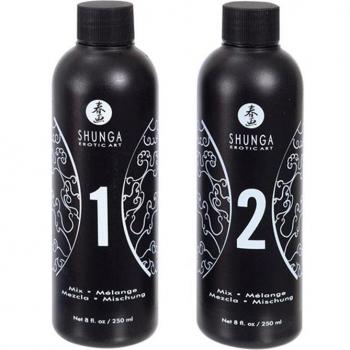 Shunga Gel de Masaje Erótico Cuerpo a Cuerpo Oriental Fresas con Cava 250ml
