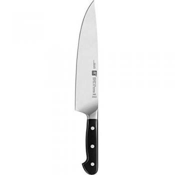 Cuchillo de chef Zwilling PRO 38401-231 - Cebollero de acero inoxidable de 23 cm, ideal para cortar carne, pescado y verduras