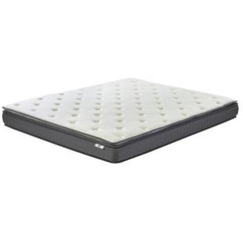 Colchón de Espuma Viscoelástica 180 x 200 cm con Funda de Bambú Dureza Media Charm