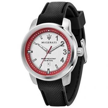 Men's Watch, Royale Collection, Quartz Movement, Three Hands with Date, Stainless Steel and Nylon Watch - R8851137004