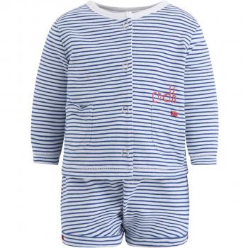 Canada House Chaqueta minirainbow recién Nacido Blanca, Talla 9-12m