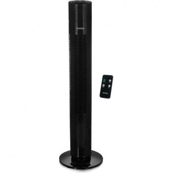 Briebe TFN123015 Ventilador de Torre Oscilante 70º con Mando a Distancia, 3 Velocidades, Temporizador Programable hasta 7.5 Horas, Portátil, Alt