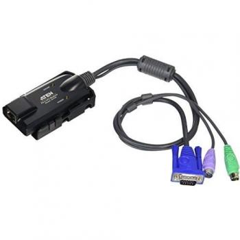 ATEN CPU ADAPTER/CONSOLES/DIVERS PS/2 - VGA TO CAT5E/6 KVM A CABLE ADAPTADOR KVM PS/2 - VGA A CAT. 5E/6