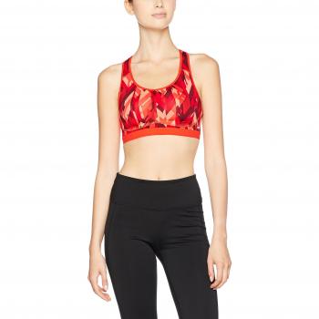 Nike W Np Frce Geo Prsm Bra Sujetador Deportivo, Mujer, Naranja