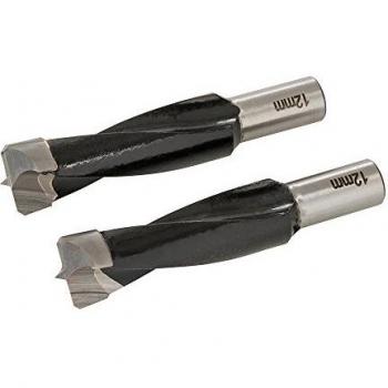 Brocas para ensambladora de espigas Triton TDJDB12, 12 mm, 2 pzas
