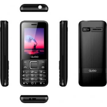 Qubo X229 Teléfono Móvil Libre para Personas Mayores 3G Negro
