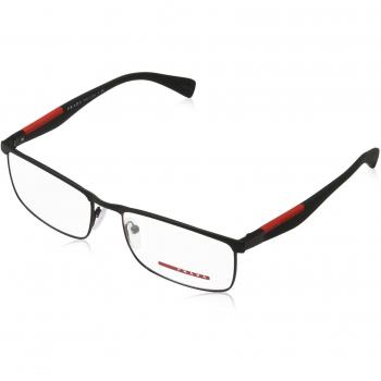 Prada Linea Rossa 0PS 54FV, Monturas de Gafas para Hombre, Black Rubber, 55