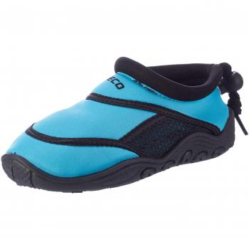 Beco Surf-Und Badeschuhe-92171, Zapatillas Impermeables Unisex Niños, Turquesa Türkis Schwarz 661, 21 EU