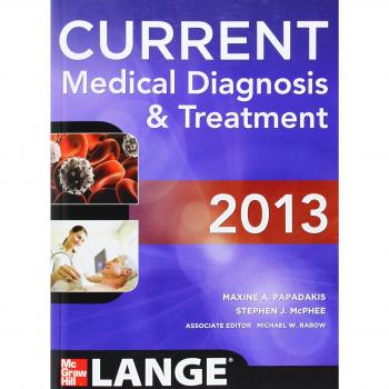 CURRENT Medical Diagnosis and Treatment 2013