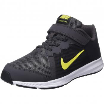 Nike Downshifter 8 (PSV), Zapatillas de Running para Niñas, Gris (Thunder Grey/Dynamic Yellow/Oi 008), 27.5 EU