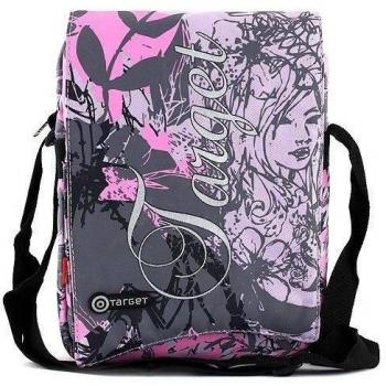 Target Bolso Bandolera, Diseño Inbloom, Morado/Rosa