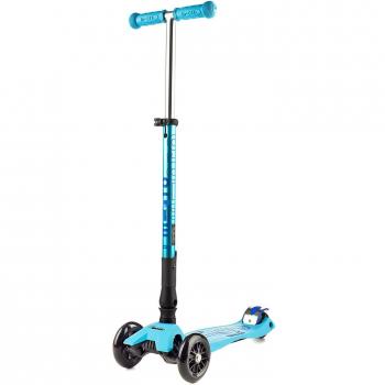 Micro® Maxi Deluxe Plegable, El Original. Patinete 3 Ruedas, 5-12 Años, Peso 2,5kg, Carga Máx 70Kg, Altura 67-91 cm, Plataforma Antideslizante Polipropileno