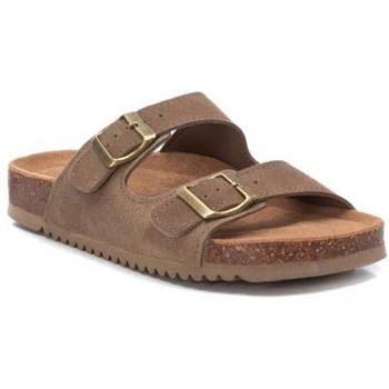 Sandalias planas de mujer Xti con hebillas