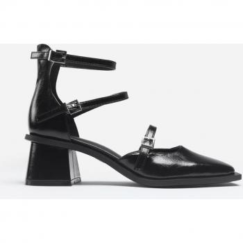 Mim Closed-Toe Women's Heels with Straps