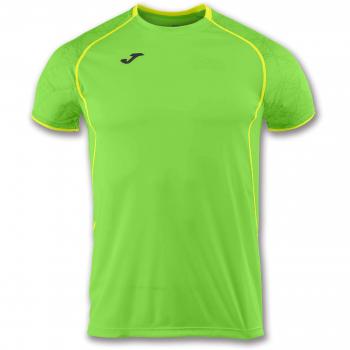Joma Camiseta Olimpia Verde-Amarillo M/C - Camiseta técnica de Manga Corta, Unisex, Verde -