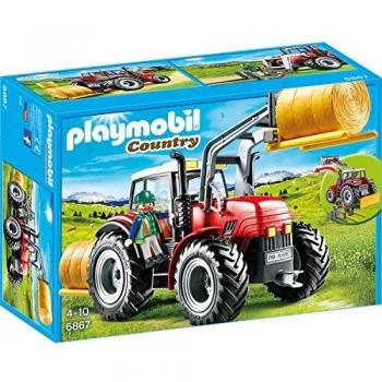 PLAYMOBIL- Tractor Figura, Multicolor, única