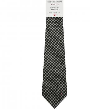 Mens All Wool Tie Woven Scotland - Shepherd Ancient Tartan