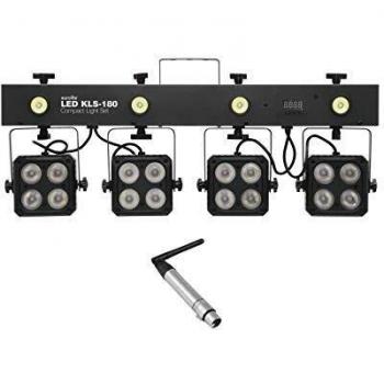 Eurolite Set LED KLS-180 QuickDMX ricevitore Wireless