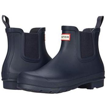 Hunter Original Chelsea Womens Boots - Navy - UK6 EU39 US8 - female