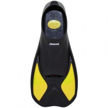 Aletas de Buceo Mosconi X-Fast - Rápidas, Ligeras y Talla S en Amarillo Neón