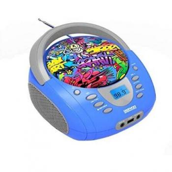 DAEWOO DBU-10 GRAF Radio CD Graffiti, Multicolor