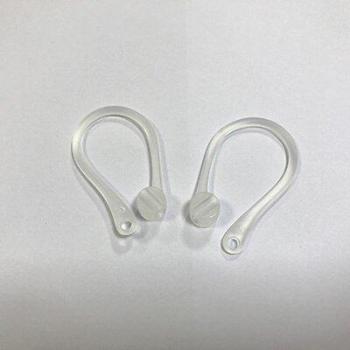 Ganchos Anticaída para Auriculares Inalámbricos Bluetooth - Protector Deportivo Antipérdida para AirPods 1 y 2 (2 Piezas)