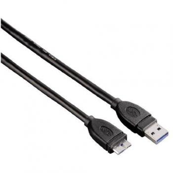 Cable USB Hama 0.75m USB 3.0 A/USB 3.0 Micro B m/m