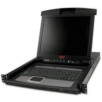 17 Rack LCD Console with Integrated 16 Port Analog KVM Switch