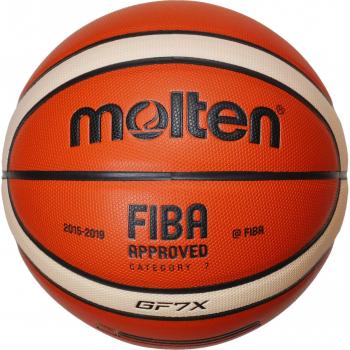 MOLTEN – Balón de Baloncesto, Color Naranja/Ivory, 7, bgf7 X de DBB