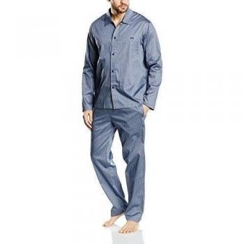 Hom Pijama Azul / Gris M