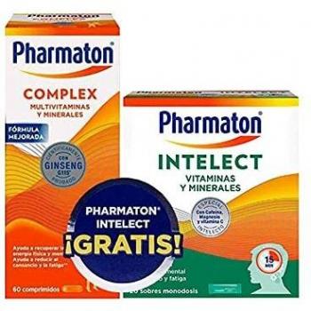 PHARMATON COMPLEX. Multivitaminas y minerales. Regalo PHARMATON INTELECT 20 sobres