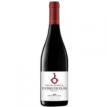 Vino Tinto Entrechuelos Roble 2021 - Caja de 6 Botellas de 75 cl