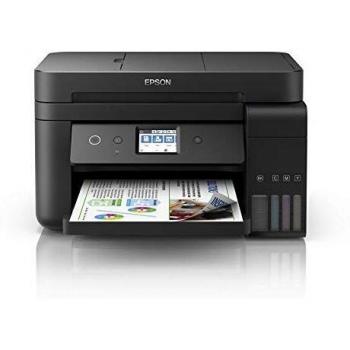 Impresora Multifunción Epson EcoTank ET-4750 con Inyección de Tinta, 4800 x 1200 DPI, A4, 33ppm y Conexión WiFi