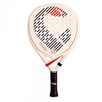 Pala de Pádel Vibor-a Titan Junior Clásica Blanca 2025