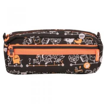 PORTATODO RECTANGULAR 2 CREMALLERAS SERIE ESPECIAL TANDEM NEGRO