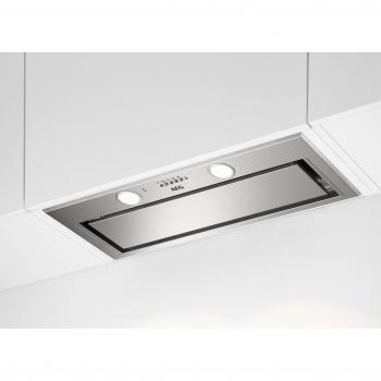 AEG DGE5861HM Campana Grupo Filtrante 80 cm Clase A 67dB Luces LED Acero Inoxidable Integrable Hob2Hood 700 m³/h 3 Velocidades