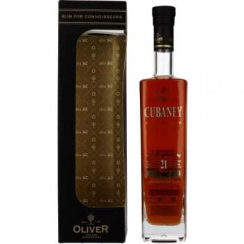 Ron Cubaney Exquisito 21 Años Solera Reserva 38% Vol. 700ml en Estuche de Cartón