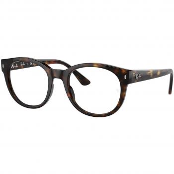 Ray-Ban RX7227F Asian Fit 2012 Men's Eyeglasses Tortoiseshell Size 53 (Frame Only) - Blue Light Block Available
