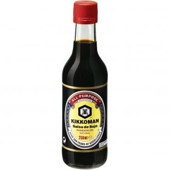Kikkoman - Salsa De Soja Original, Receta Tradicional, Fermentación Natural, 250 ml