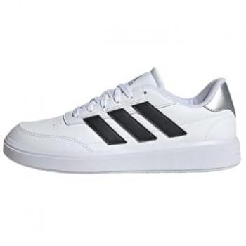 Zapatillas adidas Courtblock mujer blanco negro plateado, tamaño 38(2/3), Cloud White Core Black Silver