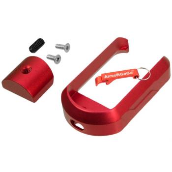 5KU Aluminio Magwell para Marui G17/G18C Airsoft GBB